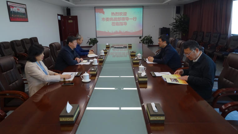 膠州市委統戰部領導一行蒞臨集團調研